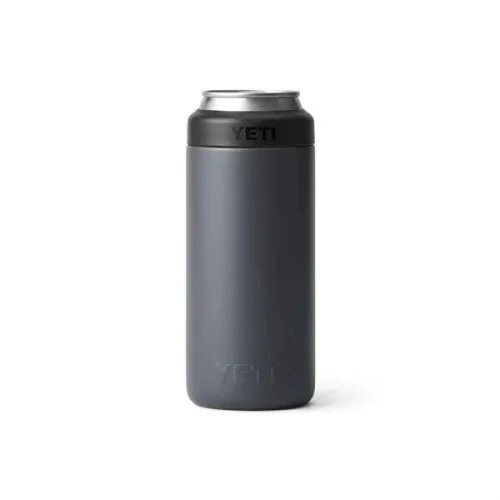 12 Oz Slim YETI® Rambler Stainless Steel Can Cooler Tumbler