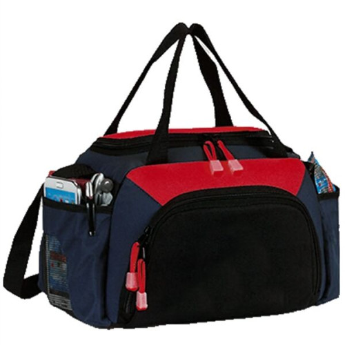 Insulated 8 Pack Duffle Cooler Bag w/ Pockets 11"x 7"x 6.5"