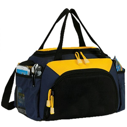 Insulated 8 Pack Duffle Cooler Bag w/ Pockets 11"x 7"x 6.5"