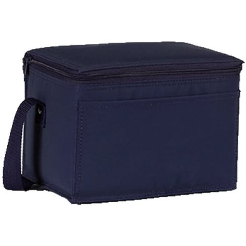 Premium Insulated 6 Pack Cooler Bag w/ Pocket 8.5"x 6.2"x 6"
