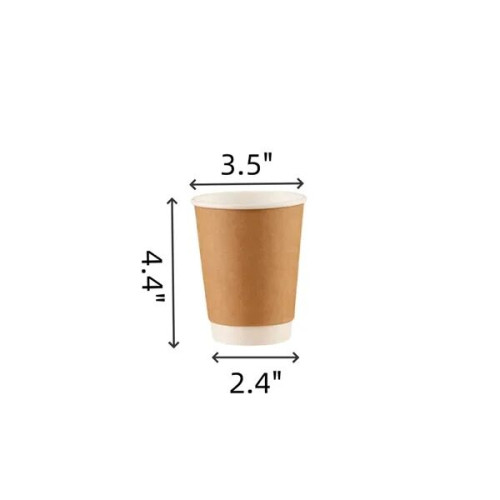 13.5oz. Double Wall Insulated Coffee Paper Cups