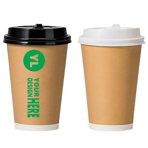 13.5oz. Double Wall Insulated Coffee Paper Cups