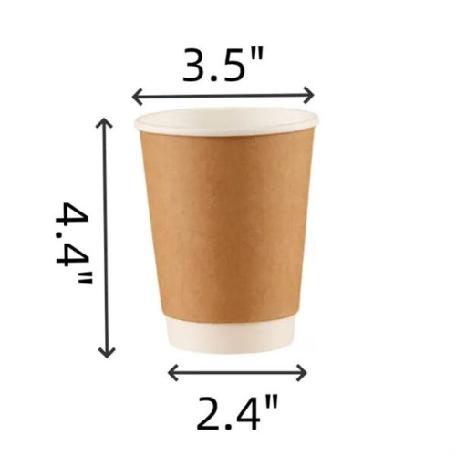 13.5oz. Double Wall Insulated Coffee Paper Cups