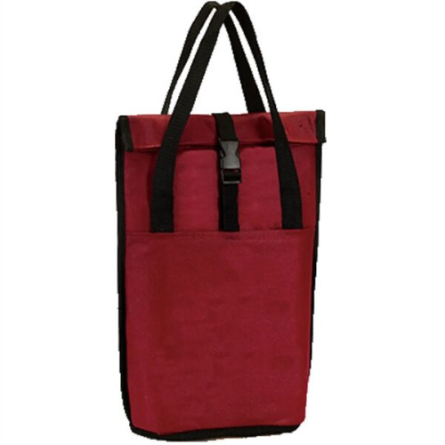 Premium Rolling Chill 2 Bottles Cooler Tote Bag 8"x 14"x 4.5