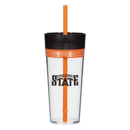 16 oz. Tumbler with Straw