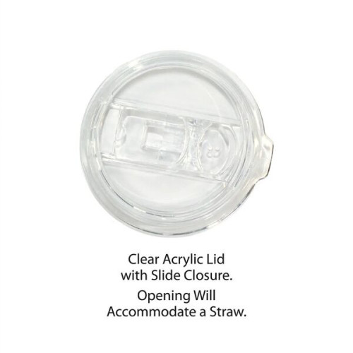 22 oz. Memphis Tumbler with Slide Lid, Laser, Standard