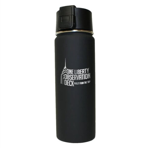 Halcyon® 20 oz. Sport Bottle w/ Push Button Lid, Laser Engr