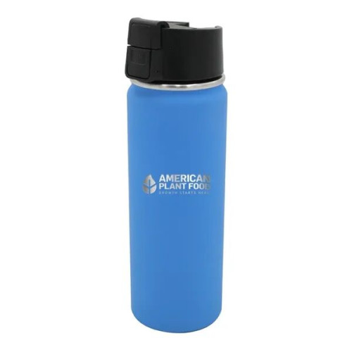 Halcyon® 20 oz. Sport Bottle w/ Push Button Lid, Laser Engr
