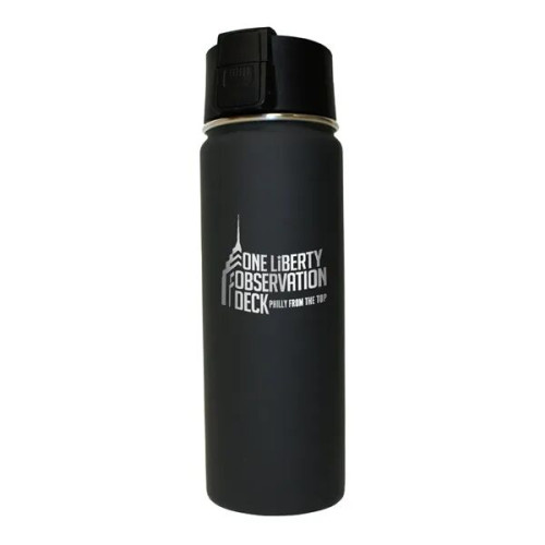 Halcyon® 20 oz. Sport Bottle w/ Push Button Lid, Laser Engr