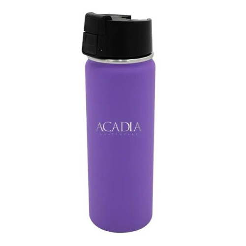 Halcyon® 20 oz. Sport Bottle w/ Push Button Lid, Laser Engr