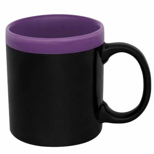 11 oz Glam Two Tone Matte Coffee Mugs