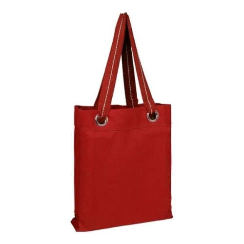 100% Cotton Heavy Canvas Tote Bag W/ Large Grommets