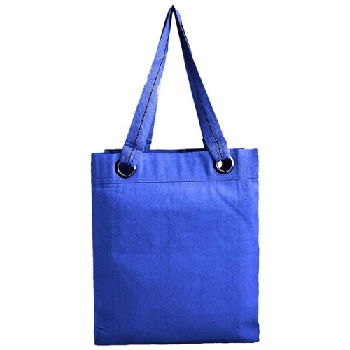 100% Cotton Heavy Canvas Tote Bag W/ Large Grommets