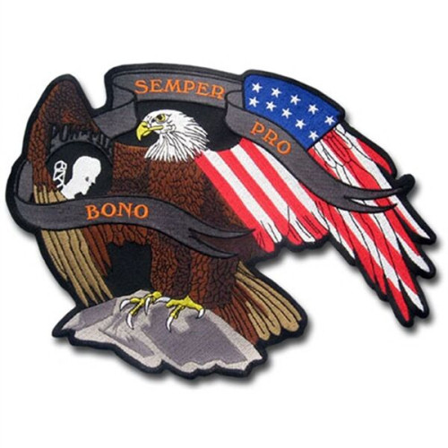 100% Custom Embroidered Patches - Iron On Backing