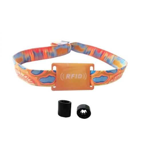 iTAGL 3/4" Smart NFC Digital Business Event Fabric Wristband