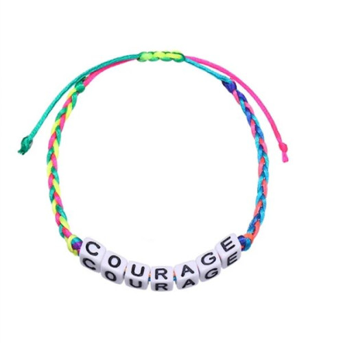 Beaded Message Bracelet