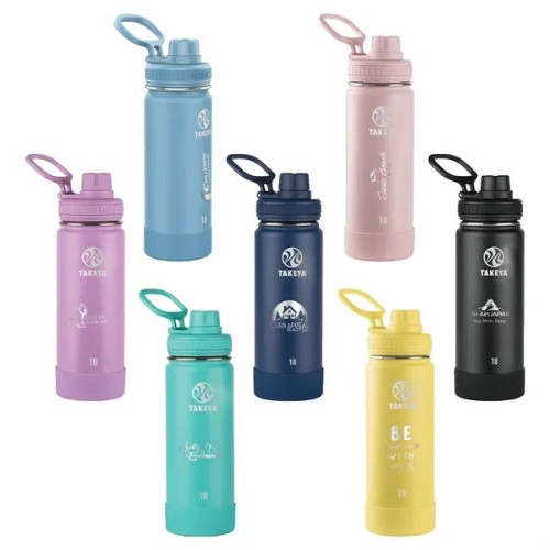 Takeya® 18 oz. Actives with Spout Lid, Laser, Premium