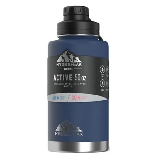 50 oz Hydrapeak® Stainless Steel Insulated Water Bottle
