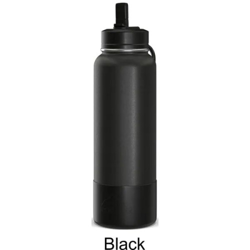 40oz Hydrapeak® Stainless Steel Insulated Straw Water Bottle