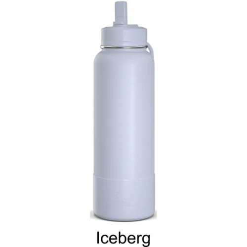 40oz Hydrapeak® Stainless Steel Insulated Straw Water Bottle