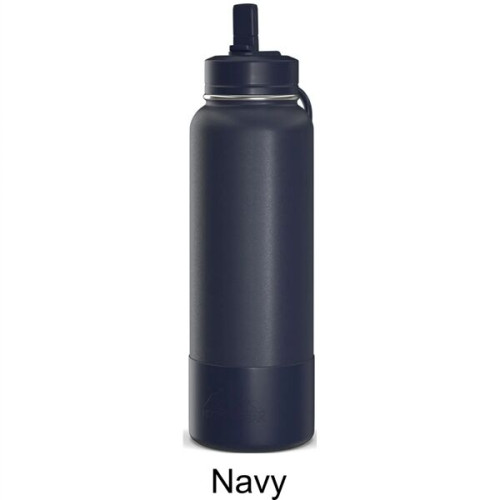 40oz Hydrapeak® Stainless Steel Insulated Straw Water Bottle