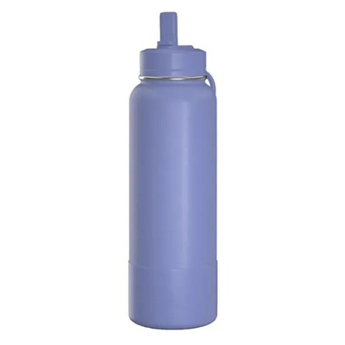 40oz Hydrapeak® Stainless Steel Insulated Straw Water Bottle