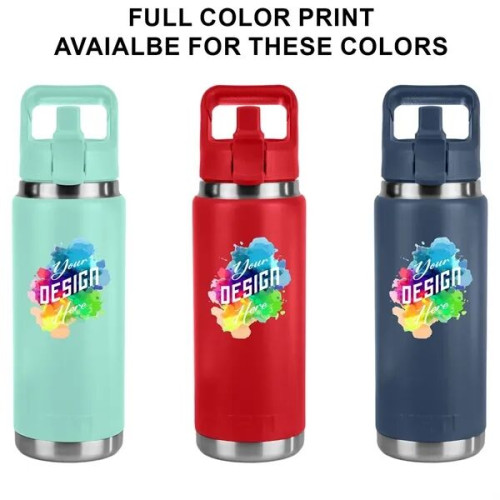 26 oz YETI® Rambler Water Bottle with Straw Cap