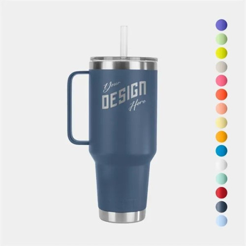42 Oz YETI® Rambler Stainless Steel Insulated Straw Tumbler