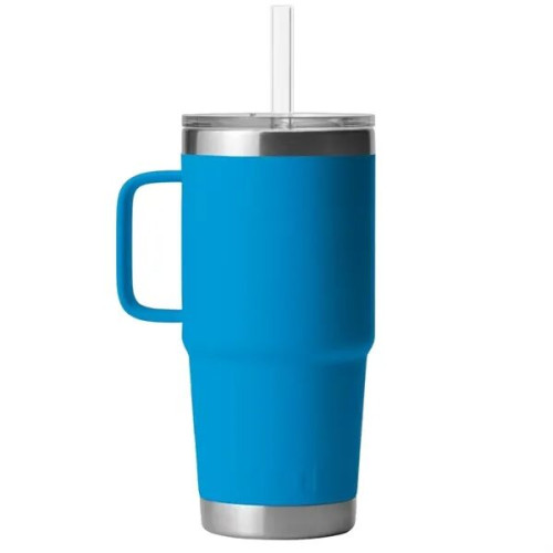 25 oz YETI® Rambler Stainless Steel Insulated Straw Tumbler