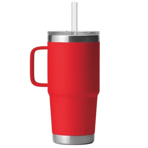 25 oz YETI® Rambler Stainless Steel Insulated Straw Tumbler