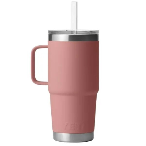 25 oz YETI® Rambler Stainless Steel Insulated Straw Tumbler