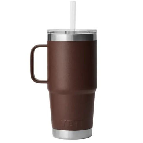 25 oz YETI® Rambler Stainless Steel Insulated Straw Tumbler