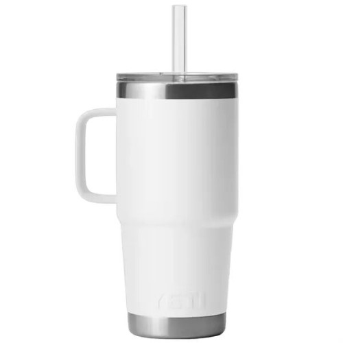 25 oz YETI® Rambler Stainless Steel Insulated Straw Tumbler