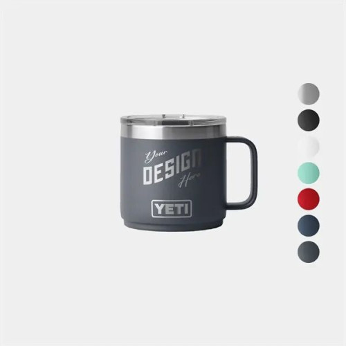 14 Oz YETI® Rambler Stainless Steel Insulated Stackable Mug