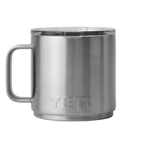 14 Oz YETI® Rambler Stainless Steel Insulated Stackable Mug
