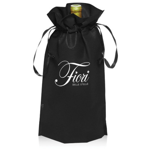 Non-Woven Vineyard Ribbon Drawstring Bags