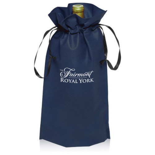 Non-Woven Vineyard Ribbon Drawstring Bags