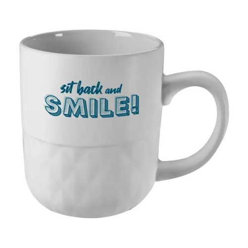 Good Value™ Coffee Mug with Facet Texture - 16 oz.