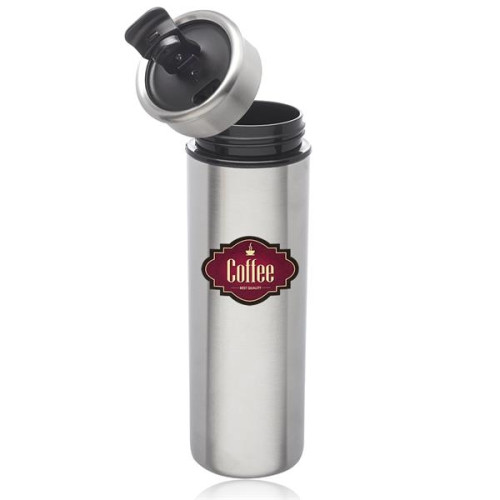 14 oz. Fritz Stainless Steel Travel Mug