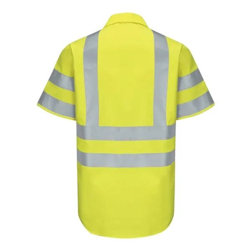 Red Kap Men's Tall Enhanced & Hi-Visibility Work Shirt