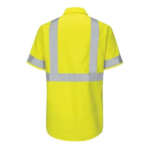 Red Kap Men's Tall Enhanced & Hi-Visibility Work Shirt