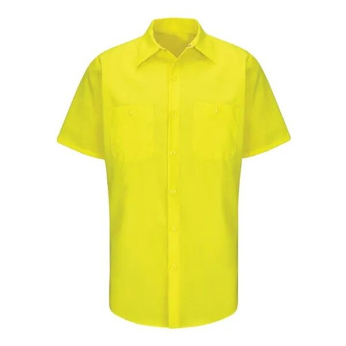 Red Kap Men's Tall Enhanced & Hi-Visibility Work Shirt