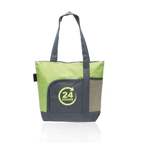 The Go Getter Two-tone Tote Bags