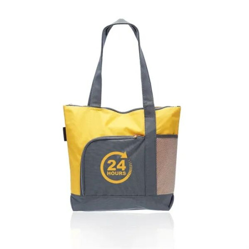 The Go Getter Two-tone Tote Bags
