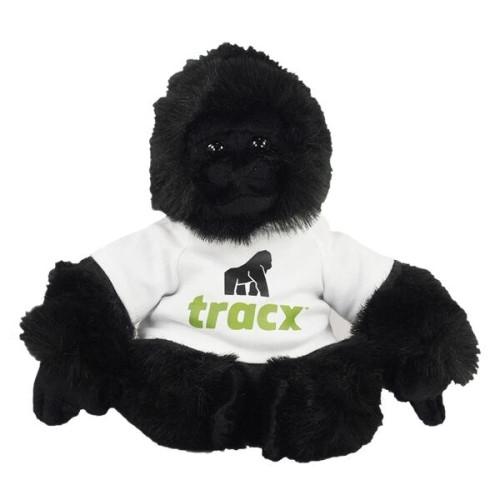 10" Gorilla with t-shirt and full color imprint