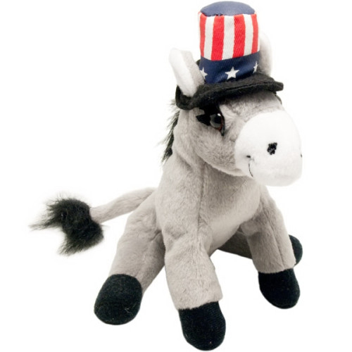 7" Donkey with Demi Hat