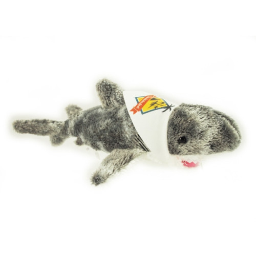 8" Samuel Shark with bandana and full color imprint