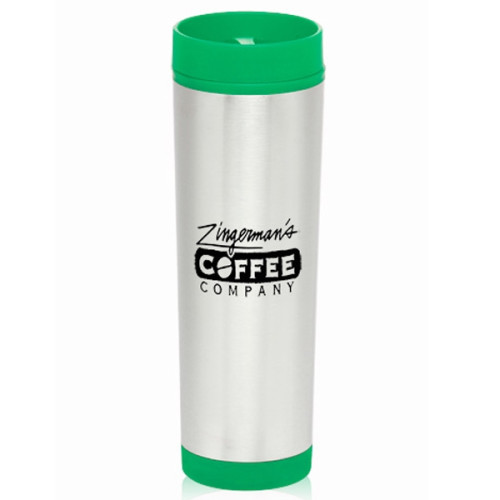 16 oz. Slim Color Top Travel Mugs