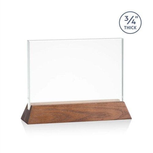 Walkerton Award - Starfire/Walnut (Horiz)