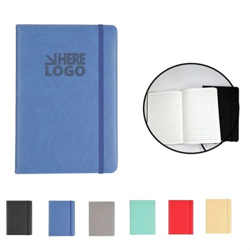 A5 Lined Journal Notebooks With Pen Loop